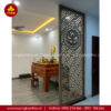 Vách ngăn CNC phòng thờ bông Sen