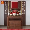 bàn thờ gỗ gõ đỏ hiện đại