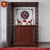 bàn thờ chung cư gỗ gõ đỏ