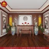 bàn thờ gia tiên gỗ gõ đỏ