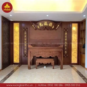 sập thờ gỗ Gõ Đỏ