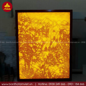 tranh trúc chỉ núi non