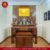 bàn thờ đứng TT096 trang nghiêm gỗ Sồi