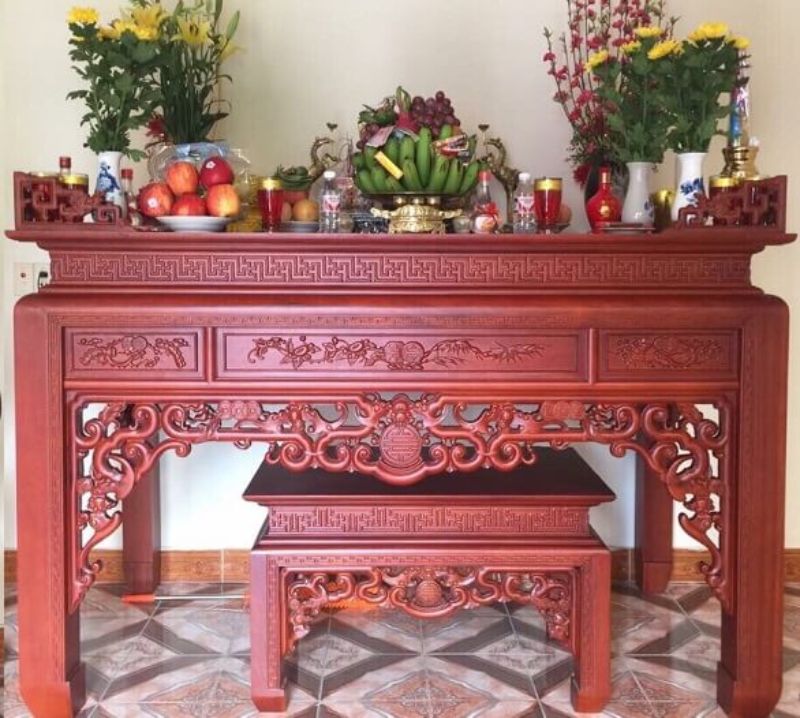 cách sắp xếp bàn thờ gia tiên nên theo đúng phong thủy cách sắp xếp bàn thờ gia tiên nên theo đúng phong thủy