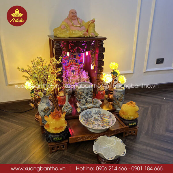 bàn thờ Thần Tài gồm những gì và cách bài trí đúng nhất