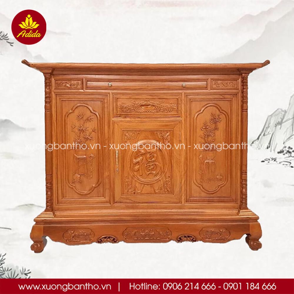 kích thước trang thờ phật