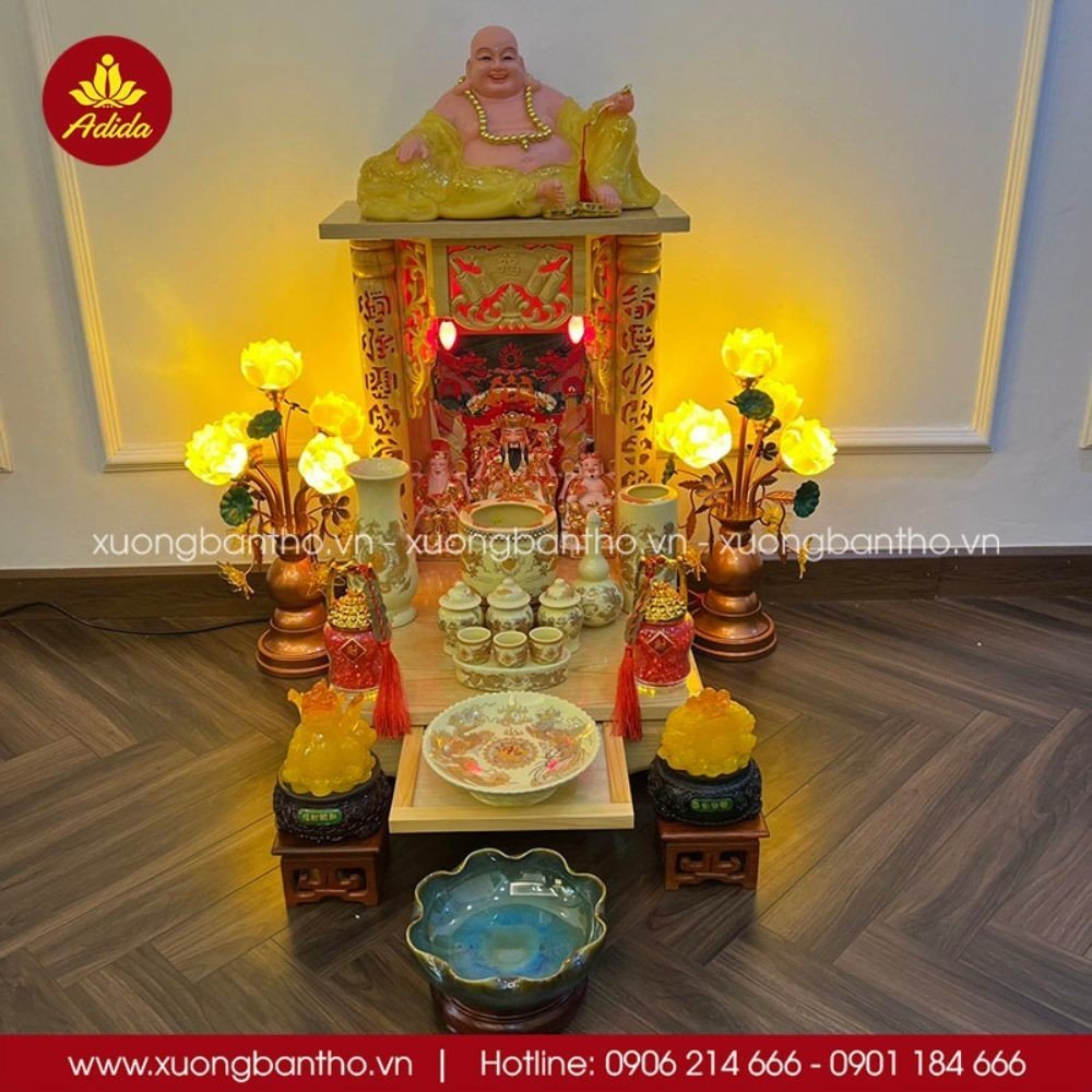 Bàn thờ ông địa thần tài
