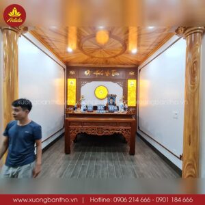 bàn thờ hiện đại
