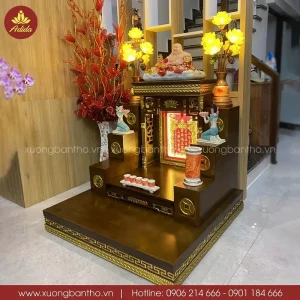 bộ bàn thờ thần tài đẹp