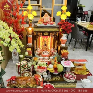 bàn thờ thần tài cao cấp