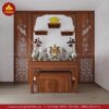 bàn thờ gia tiên gỗ gõ đỏ
