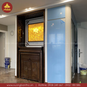 bàn thờ đơn giản