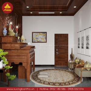 bàn thờ hiện đại