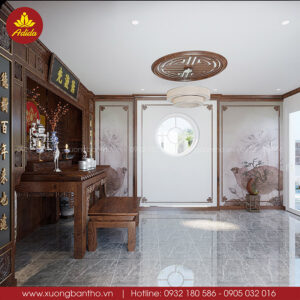 bộ bàn thờ tam cấp hiện đại