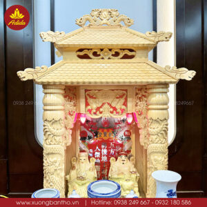 mẫu bàn thờ thần tài