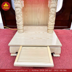 bàn thờ ông địa bằng gỗ đẹp