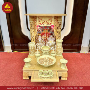 bàn thờ thần tài đẹp
