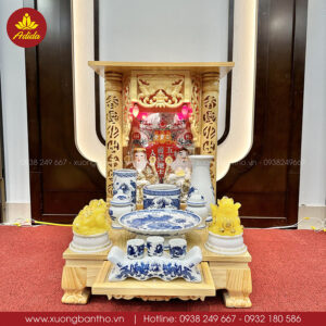 bàn thờ thần tài cao cấp