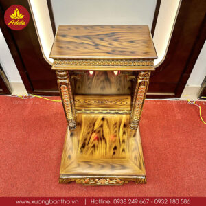 mẫu bàn thờ thần tài gỗ đẹp