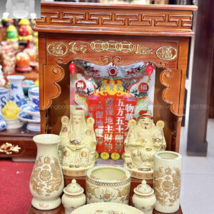 mẫu bàn thờ ông địa hiện đại