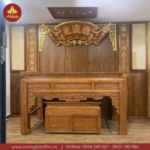 bàn thờ gỗ Hương Đá