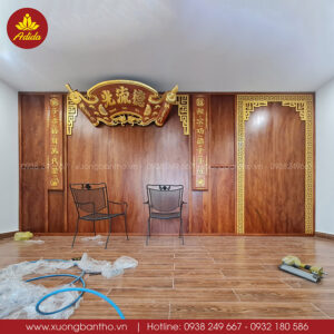 vách ngăn bàn thờ đẹp