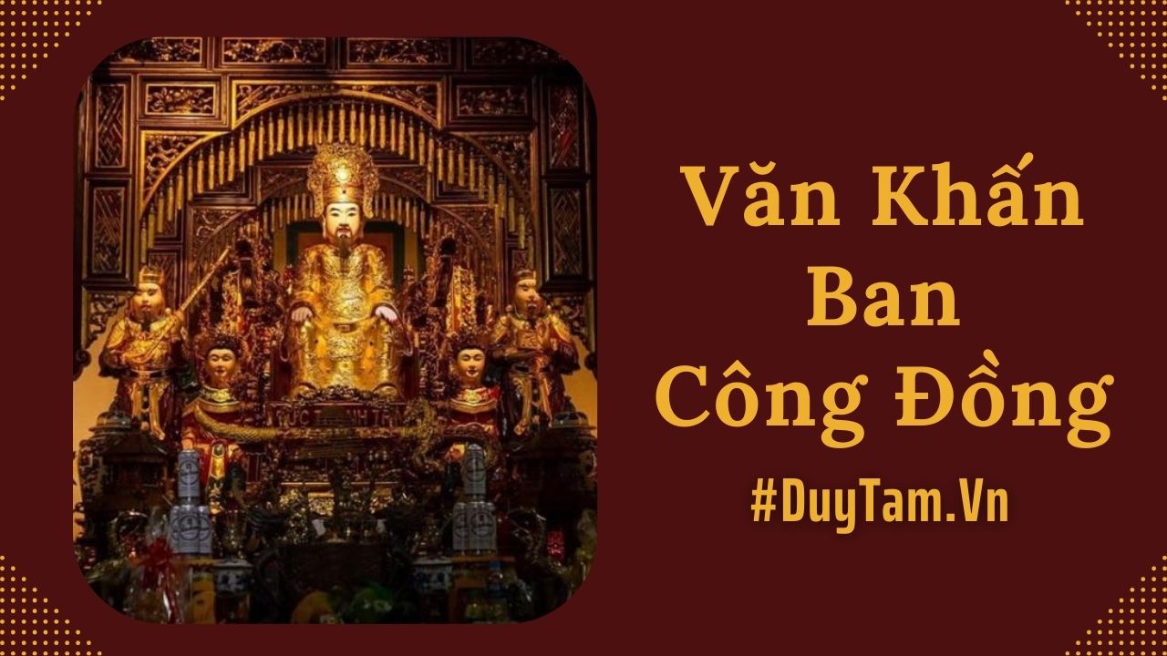 Văn Khấn Ban Công Đồng Chuẩn Nhất 2026 2 Sắm lễ cúng ban công đồng