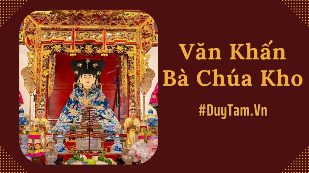 bài cúng bà chúa kho