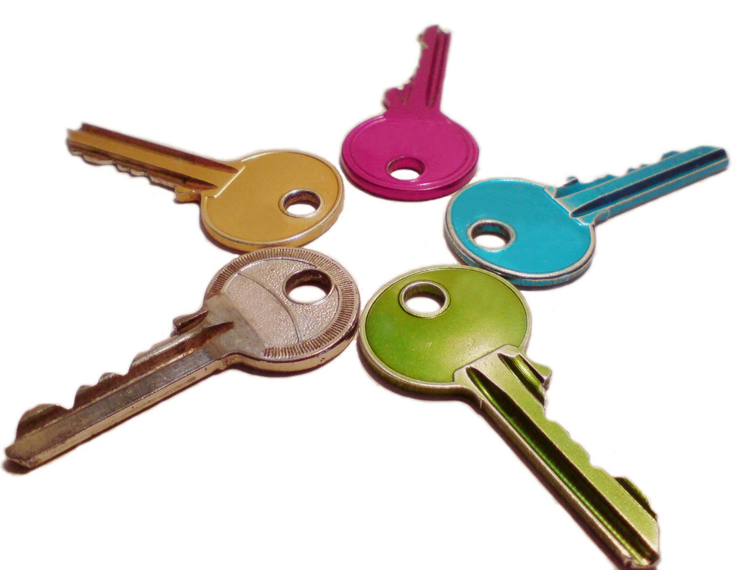 mơ thấy một chùm chìa khóa nhiều màu sắc