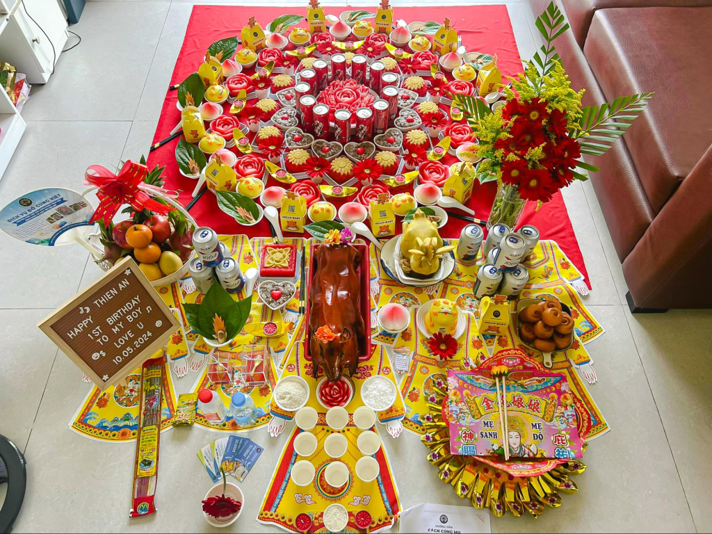 văn khấn cúng thôi nôi