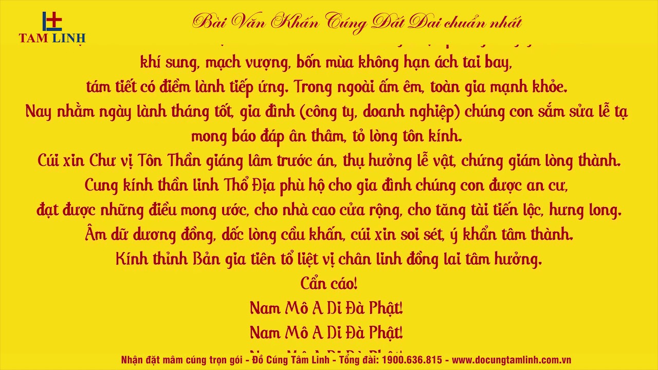 Văn khấn bán đất tổng hợp cả Thần linh và Gia tiên
