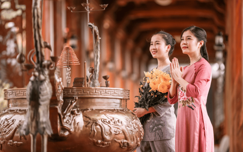 Quy trình thực hiện nghi lễ cầu bình an