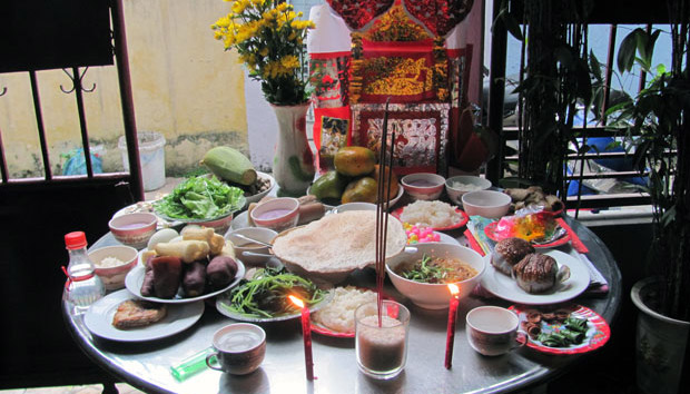 Quy trình cúng đầu năm tại gia