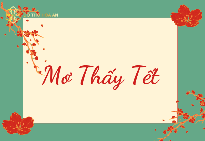 Mơ thấy đi sắm Tết mua hoa mai