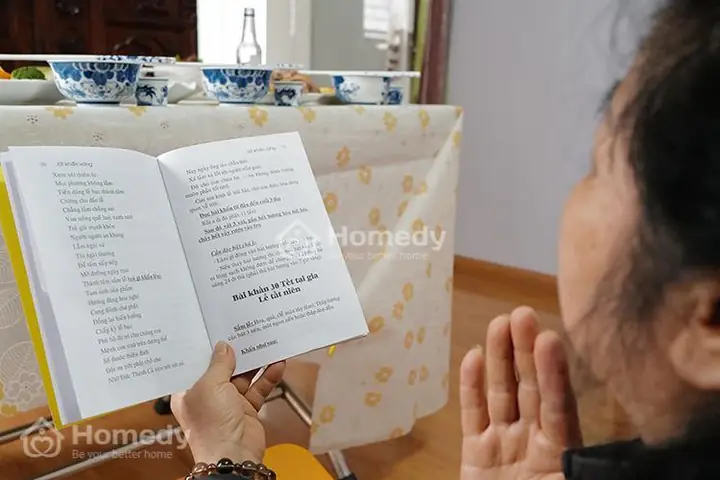 văn khấn trong nhà 30 tết