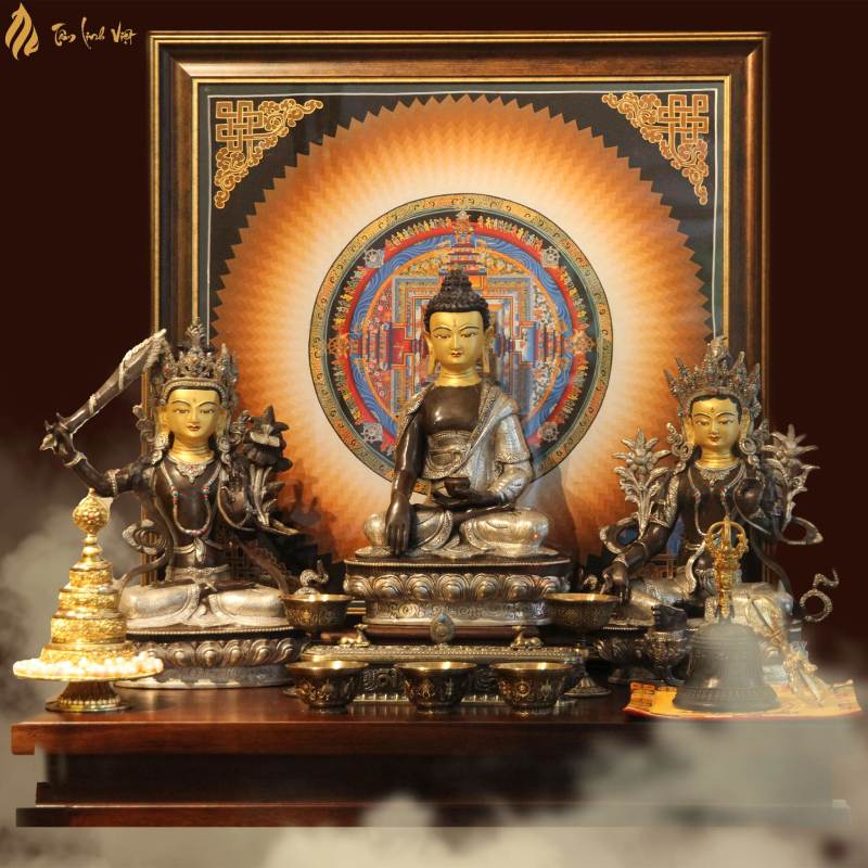 Cách thờ phật dược sư tại nhà trang nghiêm