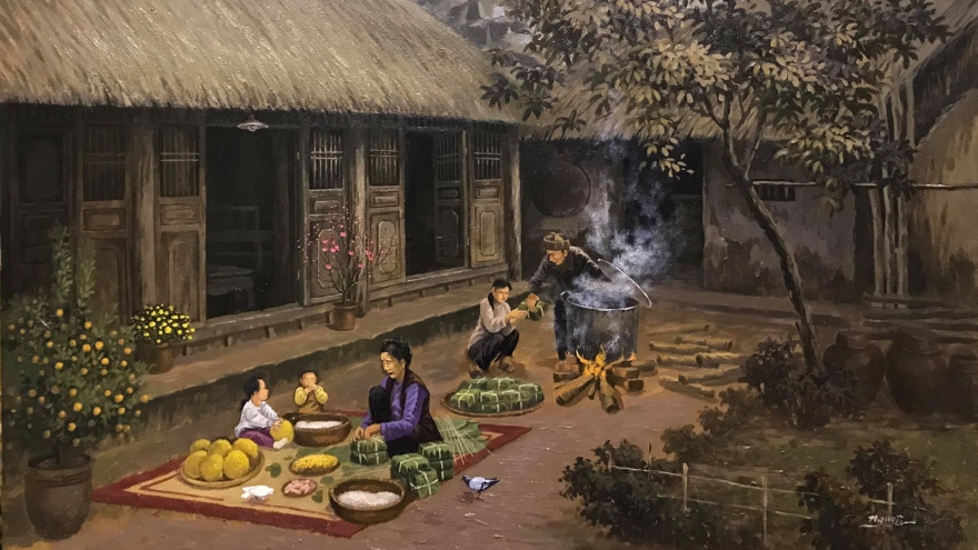 Mâm cúng chiều 30 Tết