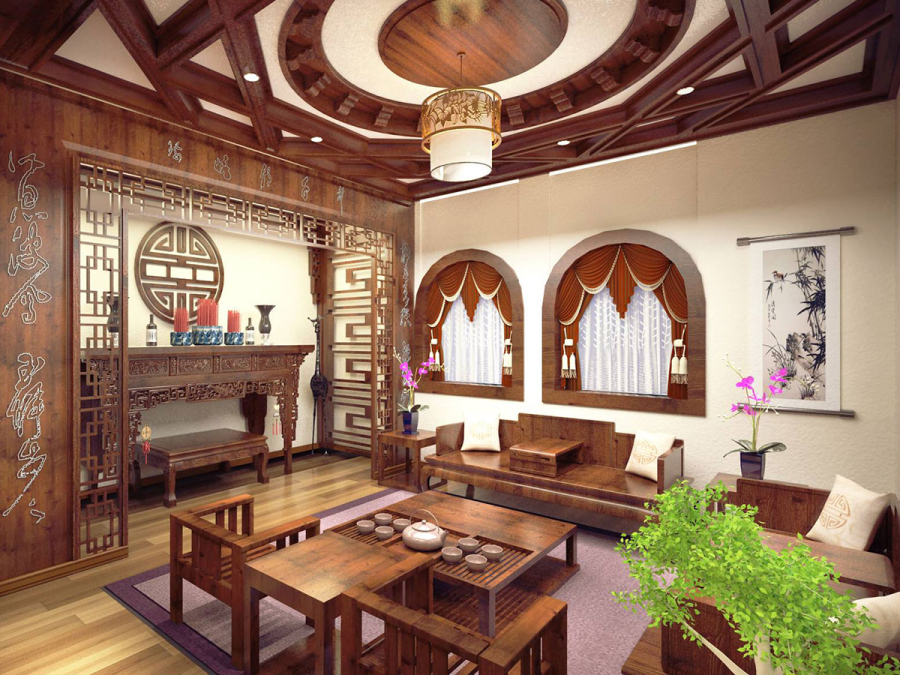 Cách Bố Trí Phòng Thờ Trong Phòng Khách Đúng Phong Thuỷ 3 Xác định hướng bàn thờ phù hợp