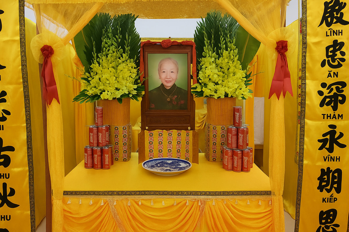 Cách lập bàn thờ vong cho người mới mất