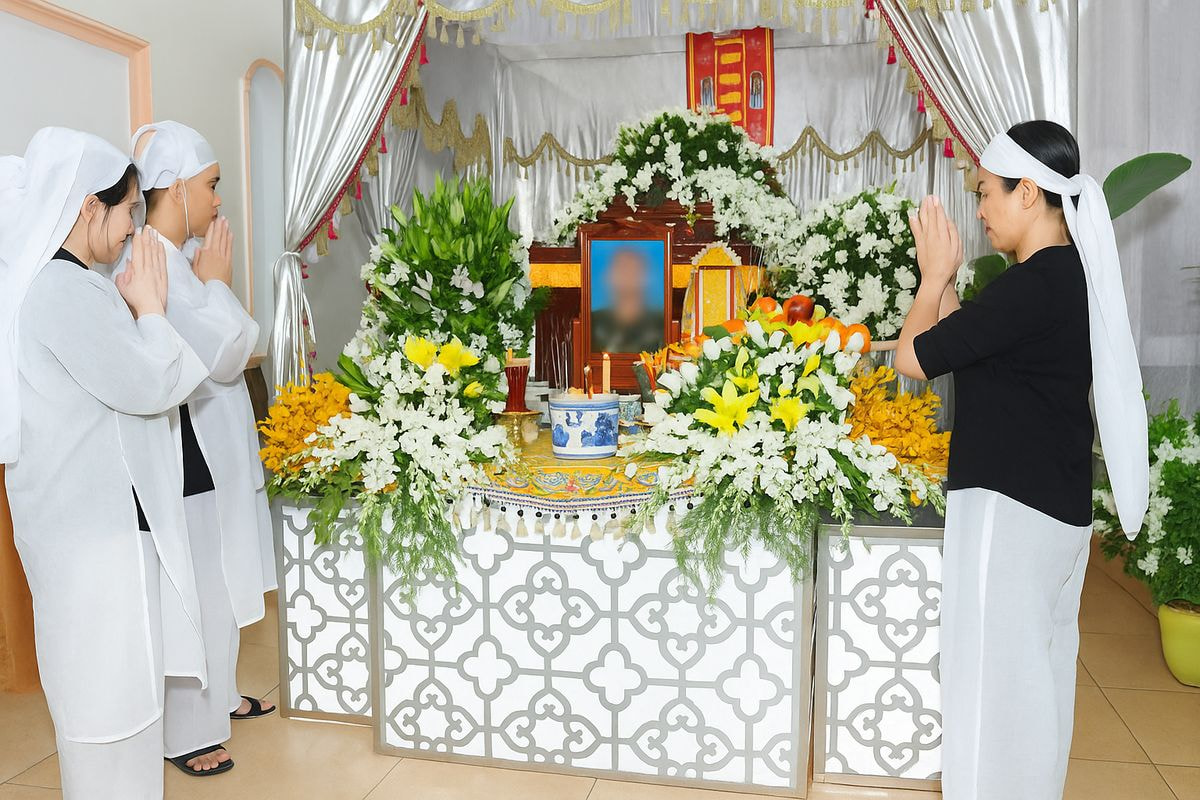 Chuẩn bị vật phẩm cần thiết cho cách lập bàn thờ vong người mới mất