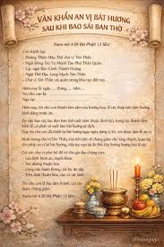 Văn Khấn An Vị Bát Hương Gia Tiên và Thần Linh Chuẩn Nhất 3 Lễ vật cúng trong văn cúng an vị bát hương