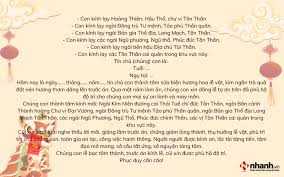 Mâm cúng 29 Tết truyền thống miền Bắc