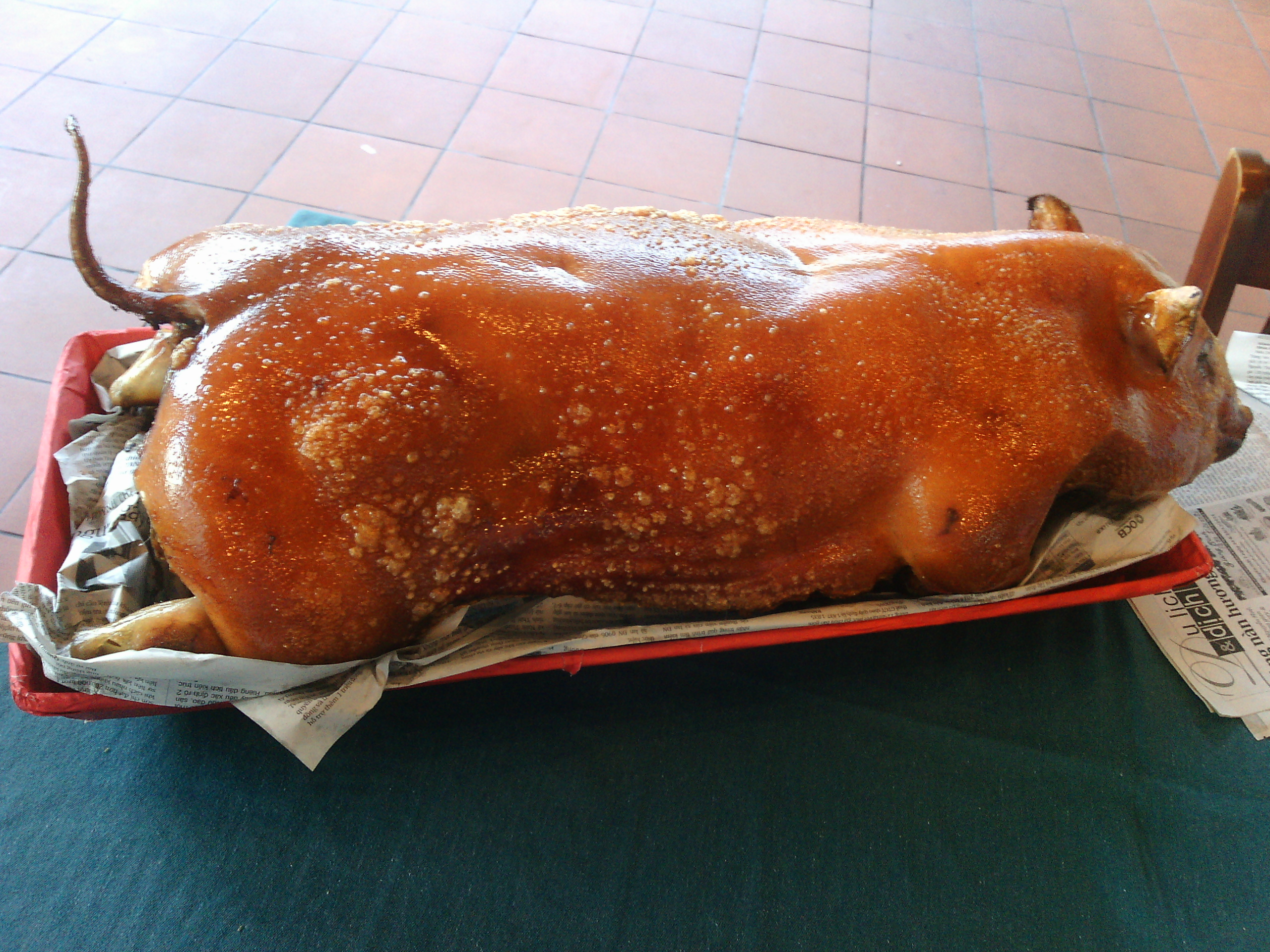 Mơ thấy cúng heo quay