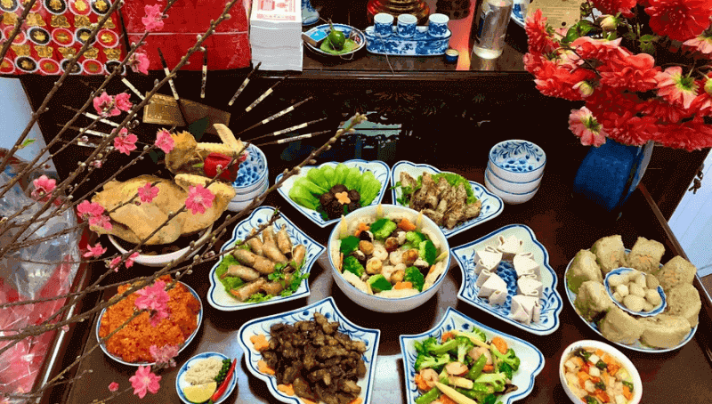 Văn Khấn Cúng Giao Thừa 2026 Ngoài Trời và Trong Nhà 4 Mâm cúng giao thừa trong nhà