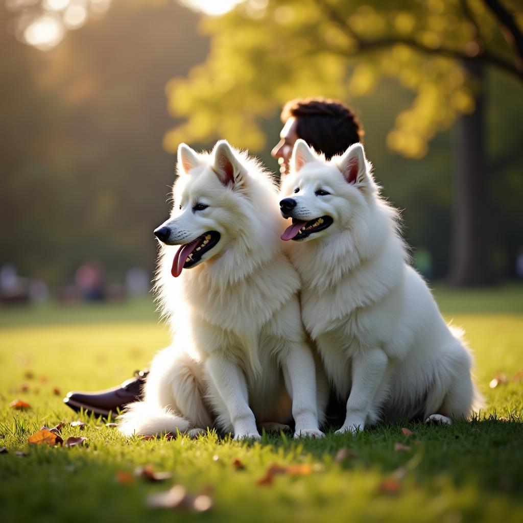 mơ thấy ôm một chú chó trắng