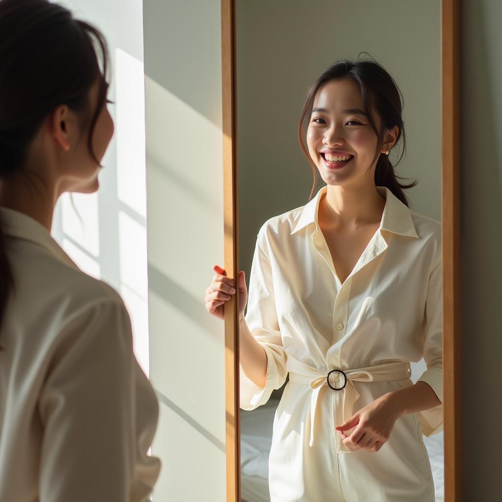 mơ thấy quần áo màu sắc