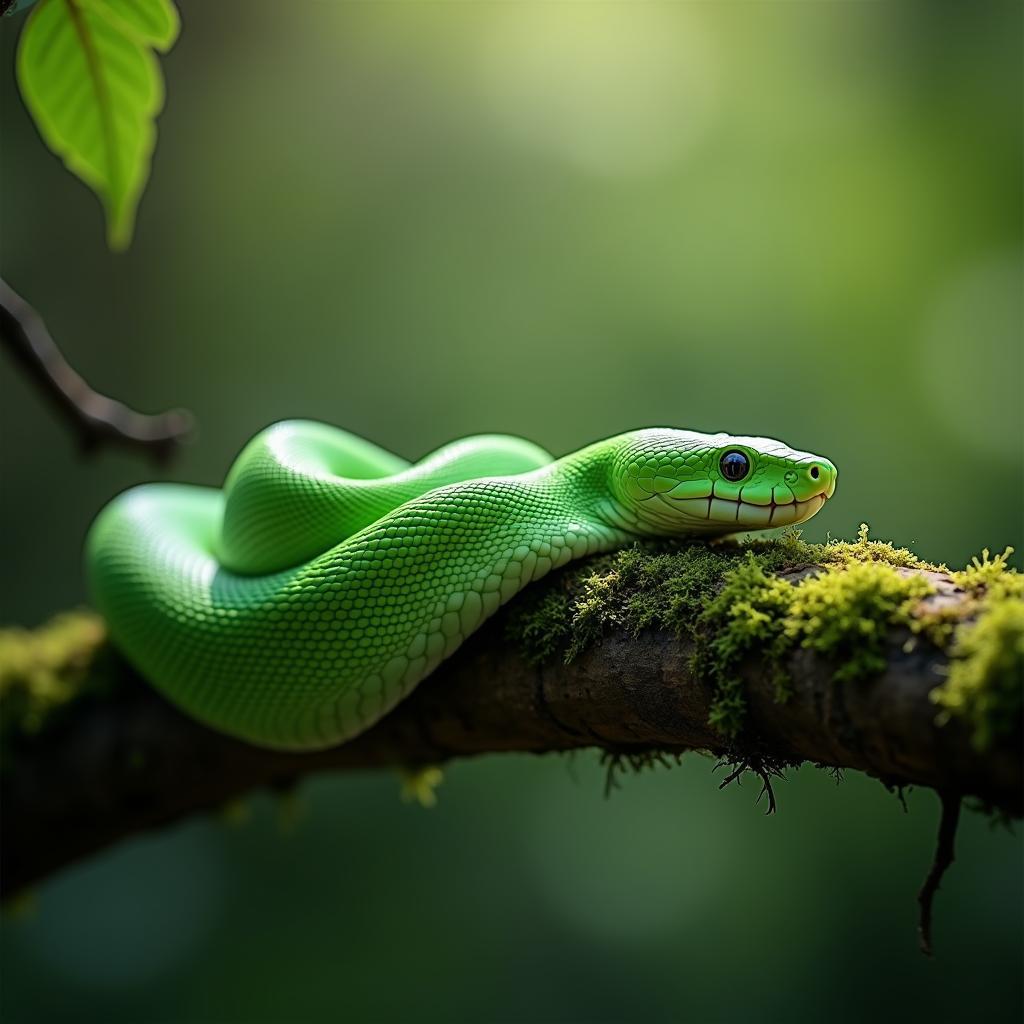 Mơ Thấy Rắn Xanh Điềm Gì? Giải Mã Tốt Xấu & Số May Mắn 2026 2 Mơ thấy rắn lục xanh báo hiệu may mắn