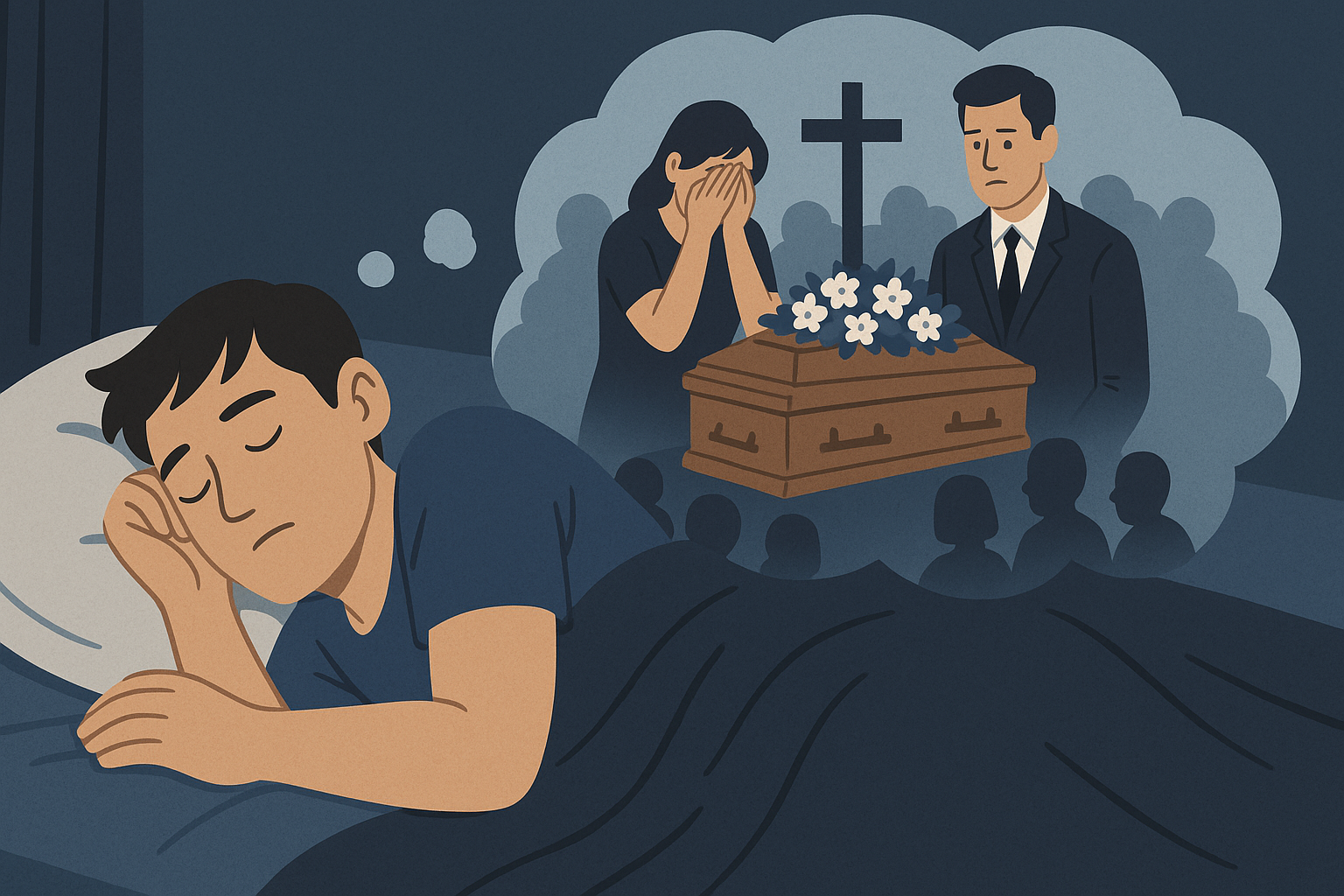 mơ thấy mình chết vì tai nạn