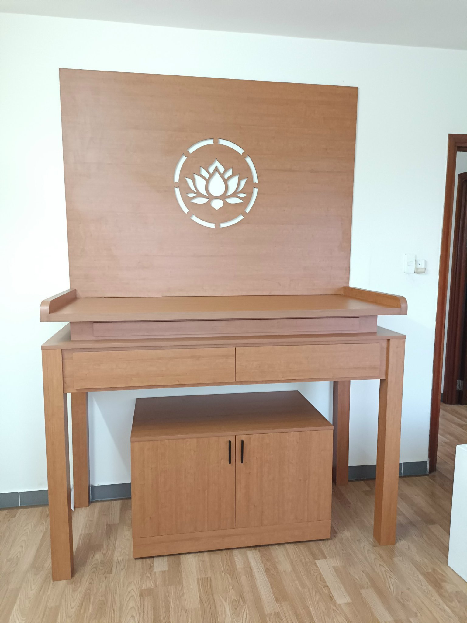 giá tủ thờ gỗ ép MDF lõi xanh