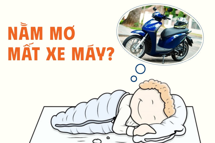 giải mã giấc mơ mất xe máy